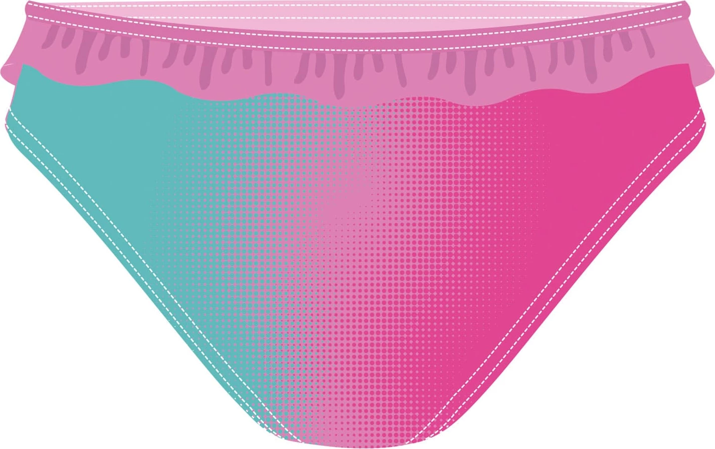 Kostum Noti Disney Barbie - Swim-Slip 2A 8348 (Pembe, 8)