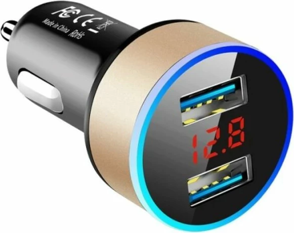 Karikues telefoni për veturë Treqa CC-321 3.1A, i zi