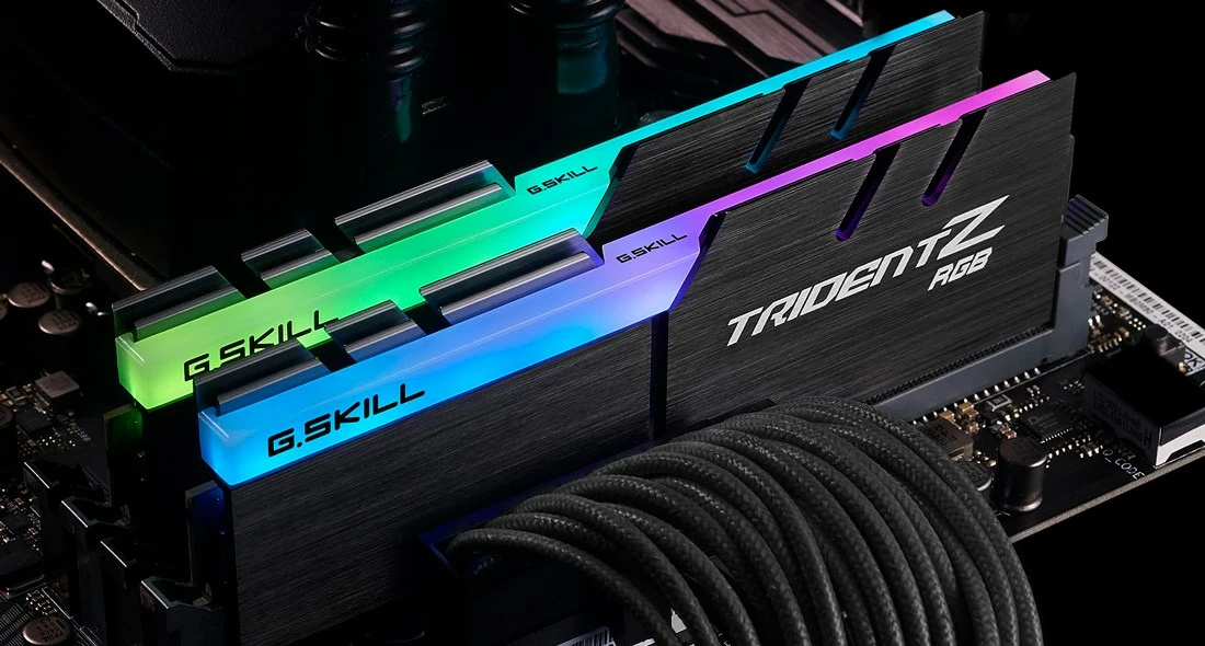 RAM Memorje G.Skill Trident Z RGB F4-3600C16D-64GTZR, 64 GB, 2 x 32 GB, DDR4, 3600 MHz