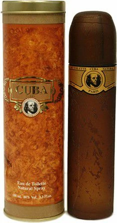 Parfum për meshkuj Cuba Cuba Gold EDT 100 ml, kafe/artë