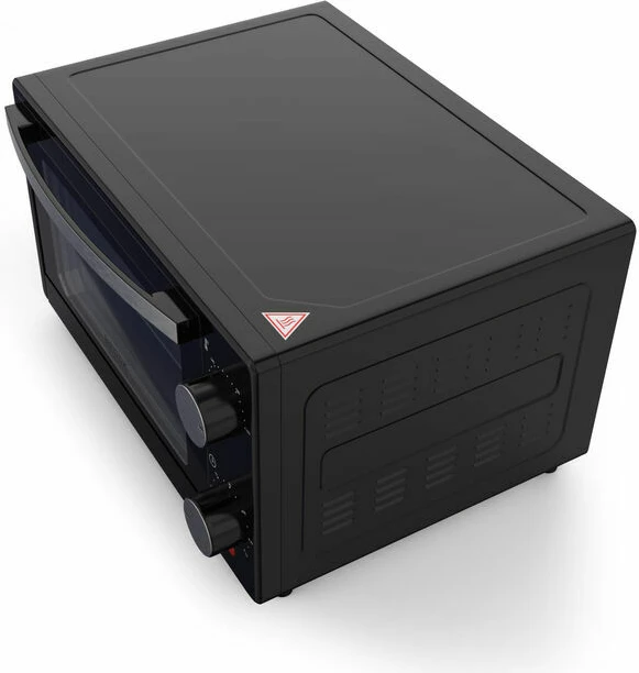 Furrë elektrike mini Brock TO 9001 B, 9 L, 650 W, me konvekcion, e zezë