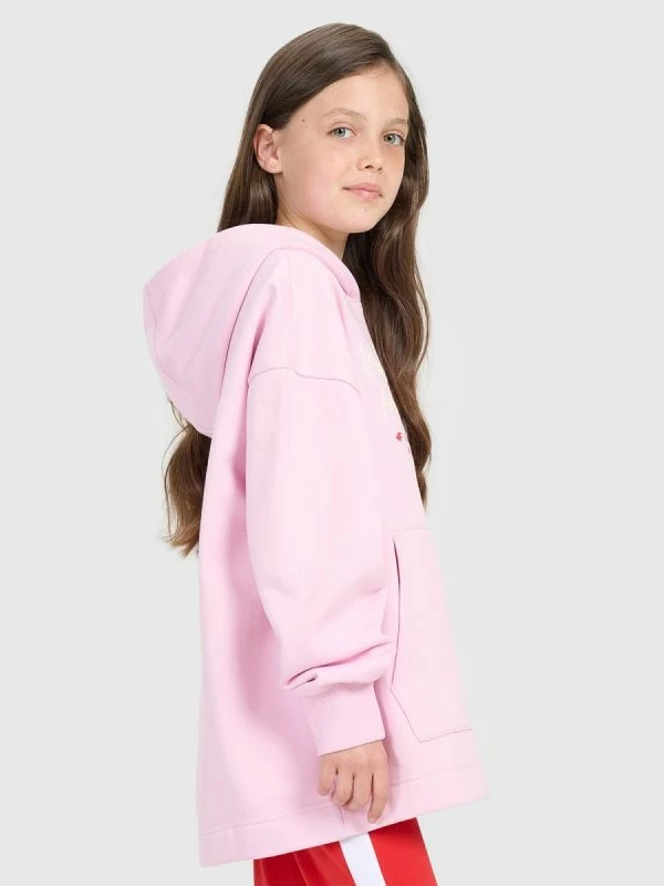 Duks oversize për femra 4F, rozë