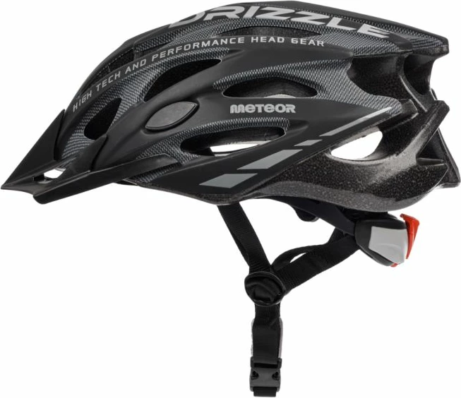 Helmetë biçiklete Meteor MV29 Drizzle L, e zezë/gri e errët