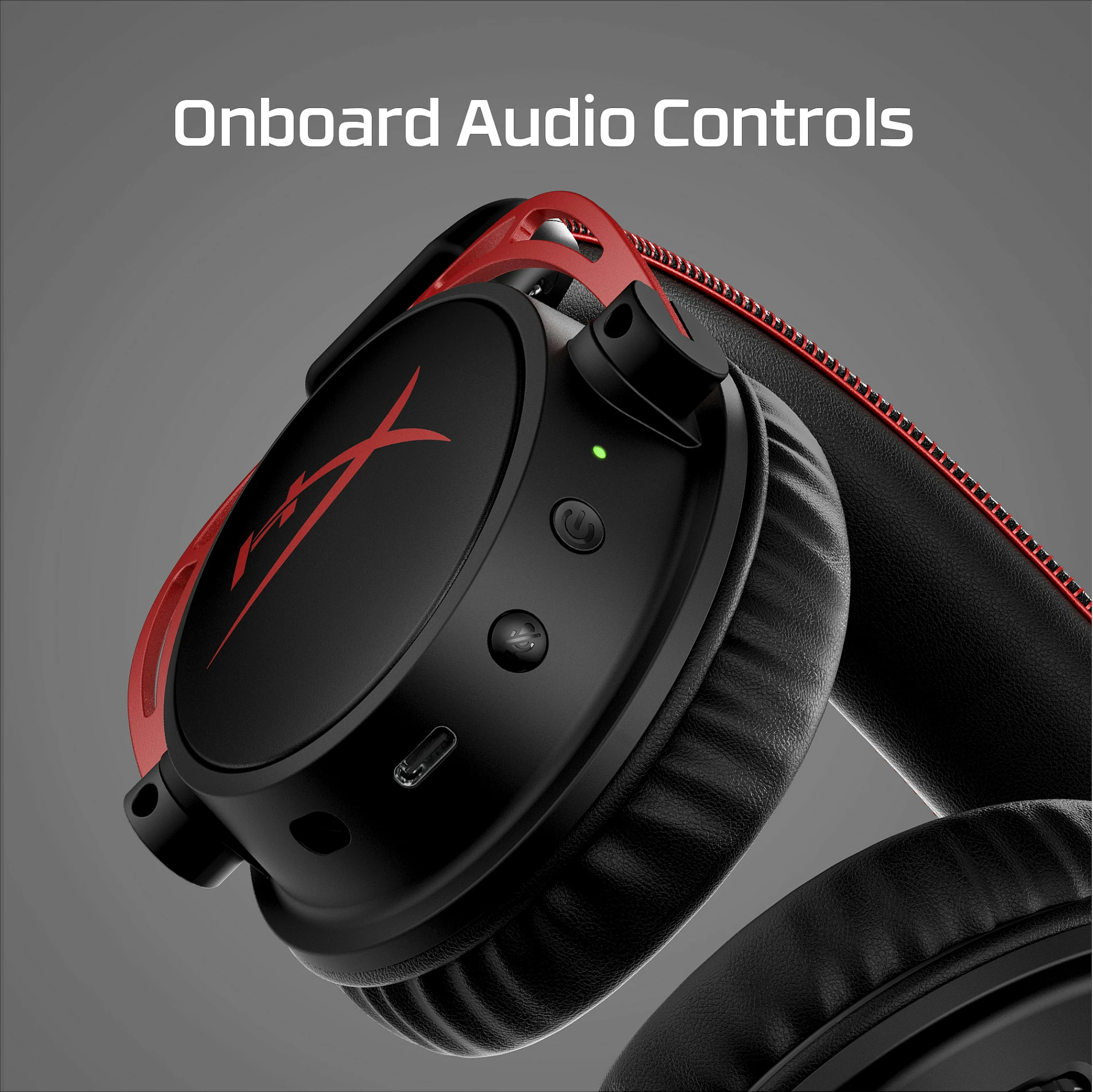 Kufje gaming HyperX Cloud Alpha, me kabllo 3.5mm, mikrofon, Black-Red