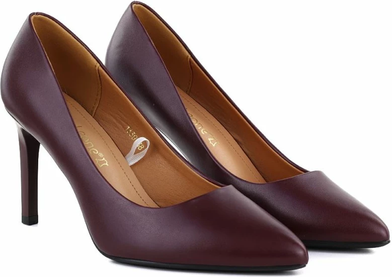 Këpucë elegante femra Sergio Leone 1339, burgundy [Madhësia: 40]