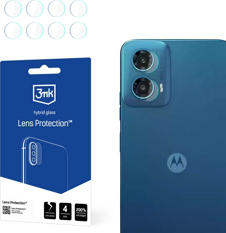 Mbrojtës xhami për kamera 3mk Protection, për Motorola Moto G34 5G, set
