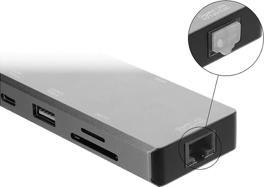 Kapak mbrojtës pluhuri DeLOCK për port RJ45, 10 copë, silikon, transparent