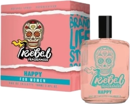 Eau de Toilette për femra Rebel Happy Women, 100ml