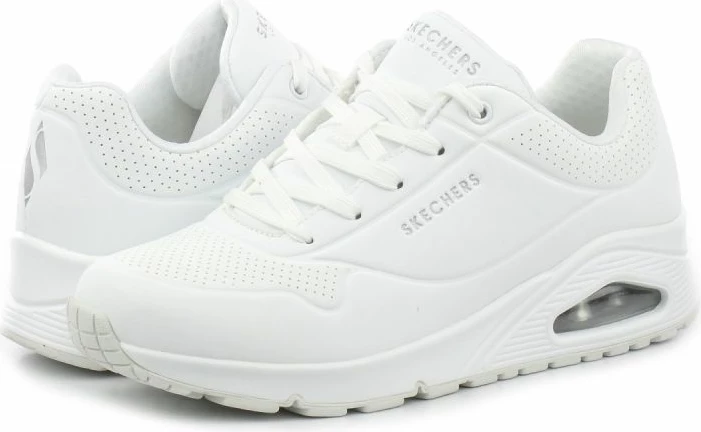 Atlete për femra Skechers Uno-Stand On Air, të bardha