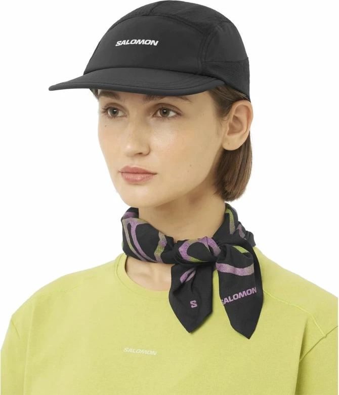 Kapelë sportive Salomon Senso Aero Cap U, e zezë [Madhësia: S/M]