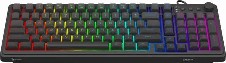 Tastierë gaming Savio Galaxis, e zezë