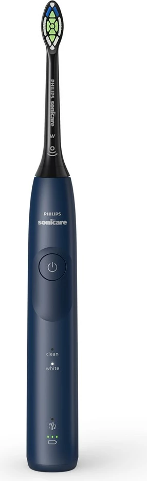 Furçë dhëmbësh elektrike Philips Series 5500 HX7119/01, Sonic, e rikarikueshme, Navy
