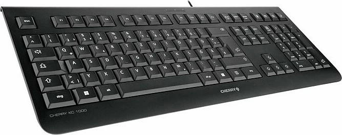 Tastierë Cherry KC 1000 me kabllo, e zezë