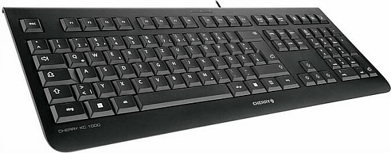 Tastierë Cherry KC 1000 me kabllo, e zezë