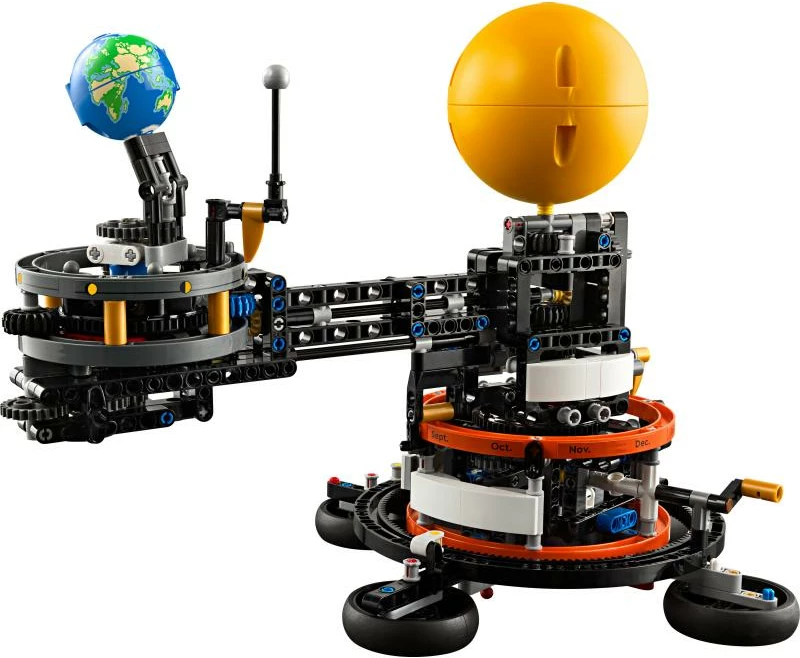 Set LEGO Technic Sun Earth Moon Model 42179, model diell-tokë-hënë, 10+