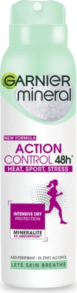 Antiperspirant sprej për femra Garnier Mineral Action Control 150ml