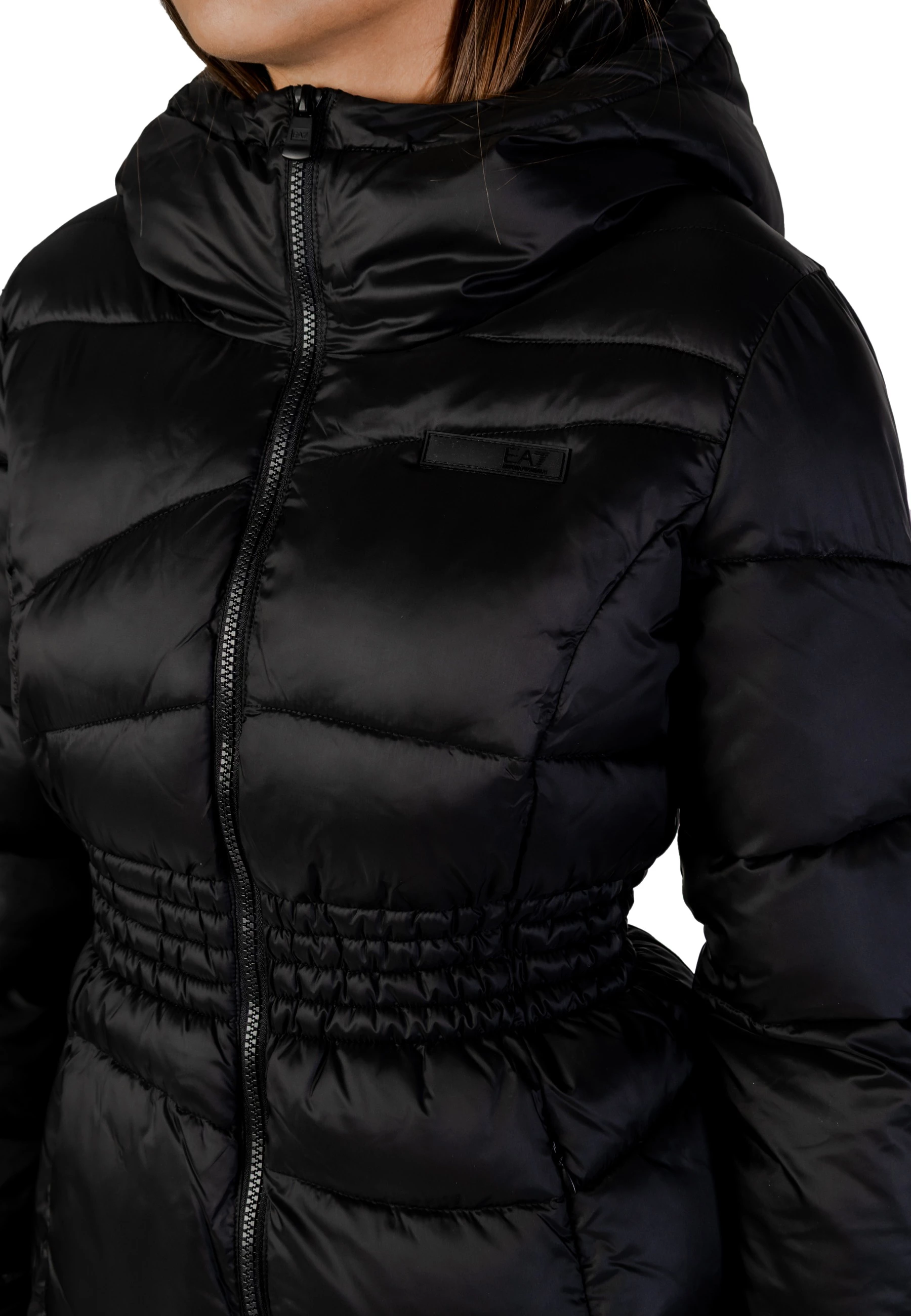 Jakne bomber EA7 7W000661 AF16413 për femra, e zezë [Madhësia: XL]