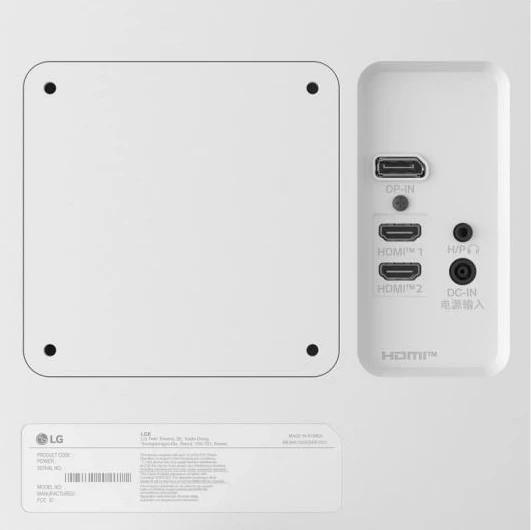 monitor LG 27US500-W (27US500-W.AEU) 27" UltraFine 4K i bardhë