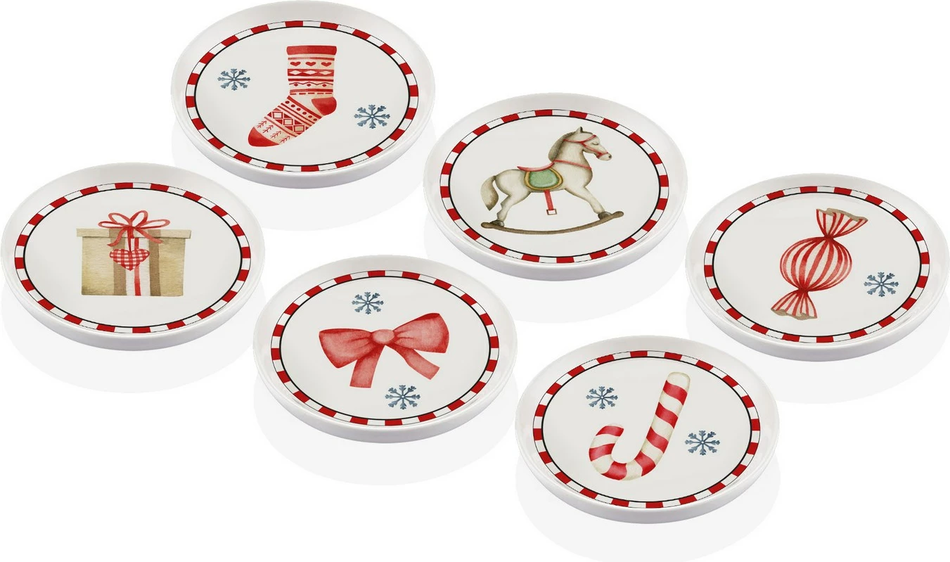 Set pjatash për meze (6 copë), Hermia, NEW036