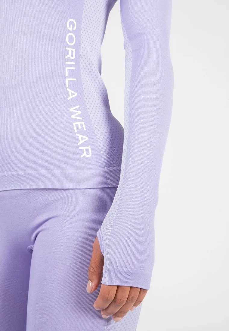 Selah Seamless Long Sleeve - Lilac [Madhësia: XS/S]