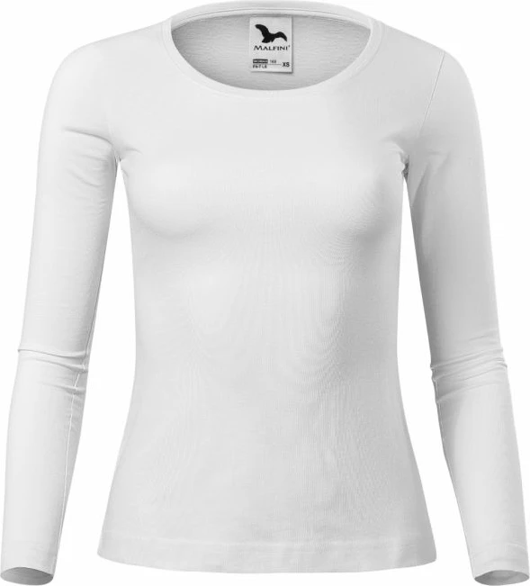 Bluzë Malfini për femra, e bardhë