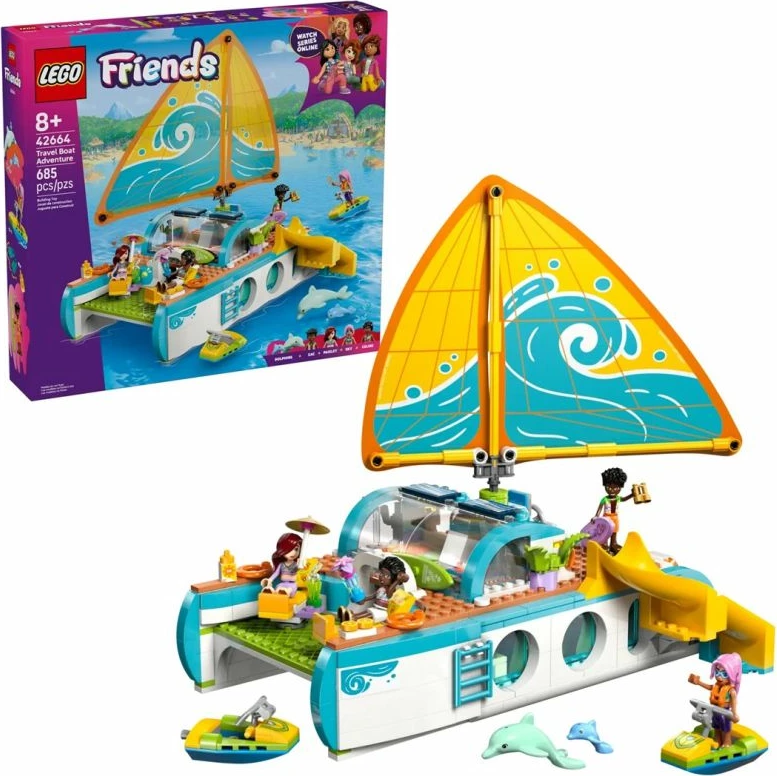 Set lego për fëmijë Lego Friends Boat Adventure
