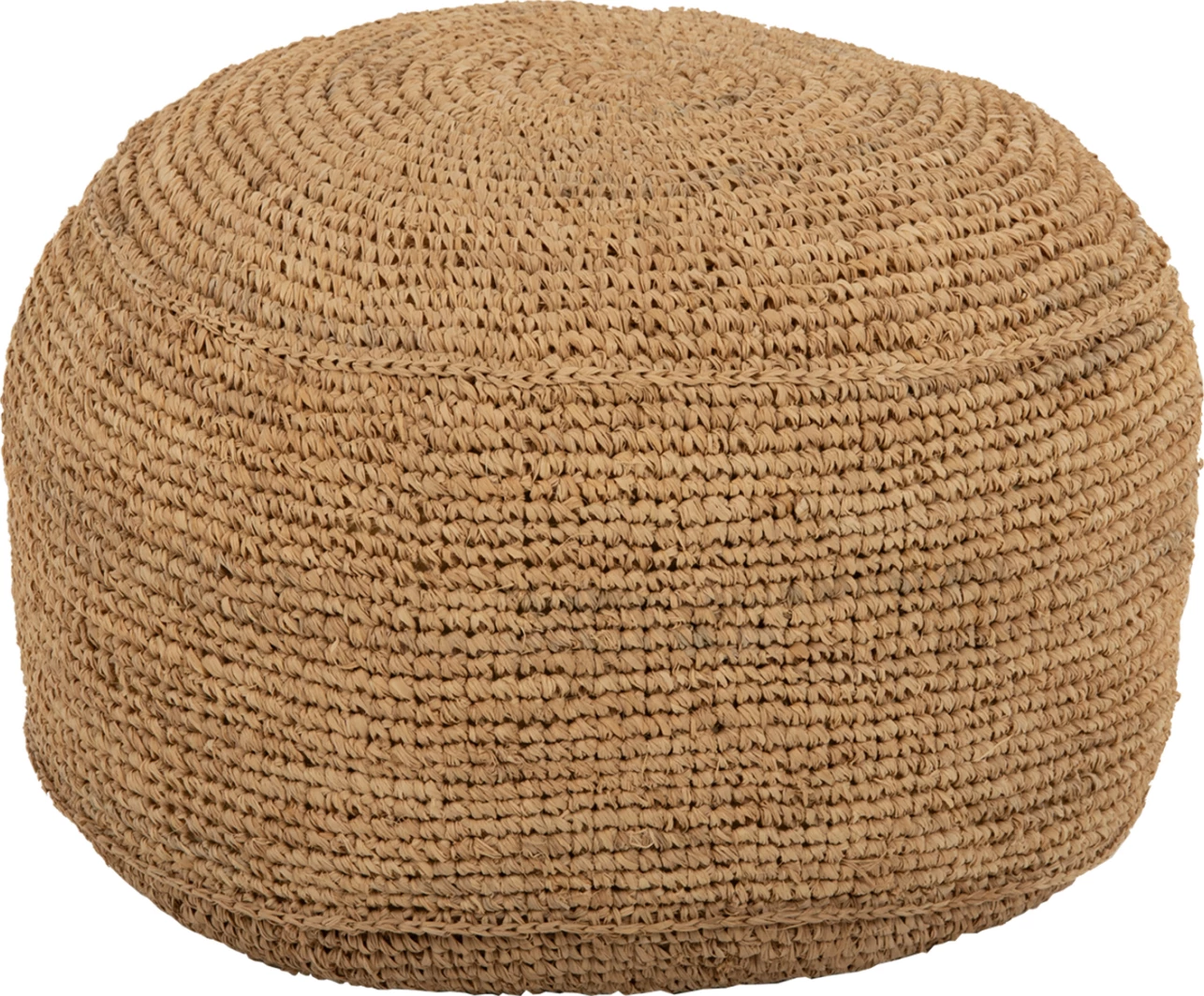 Karrige për bar AONI FH7828 prej fibrave të palmës së tharë, ngjyrë natyrale, Φ48x37H cm
