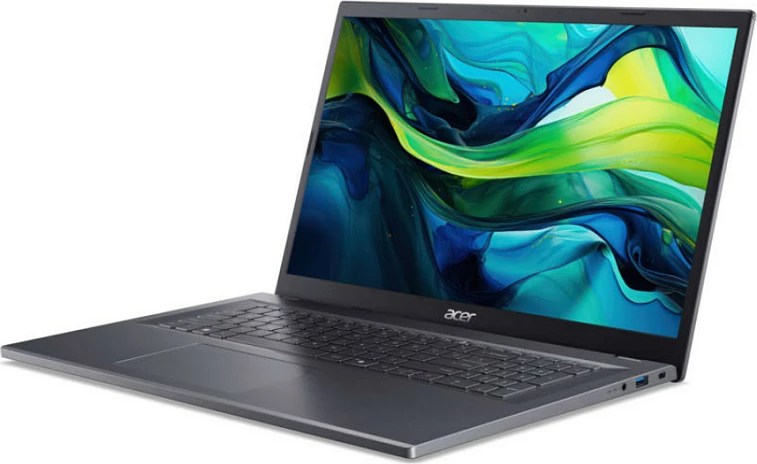 Laptop Acer Aspire 17 A17-51M-75S5, Core 7 150U, 16GB RAM Memorje, 512GB SSD, Windows 11 Home, gri