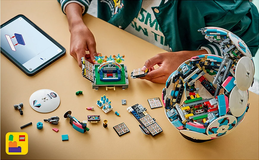 Set ndërtimi LEGO Football 43019, 1498 pjesë, multikolor