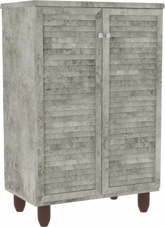 Dollap këpucësh SANTΟ 10 palë antik antracit 60x34.5x91.5cm