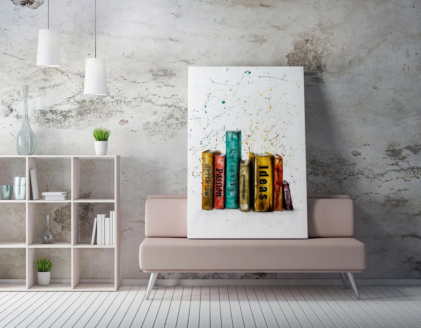 Pikturë dekorative në kanavacë Wallity, WY231, 50x70cm