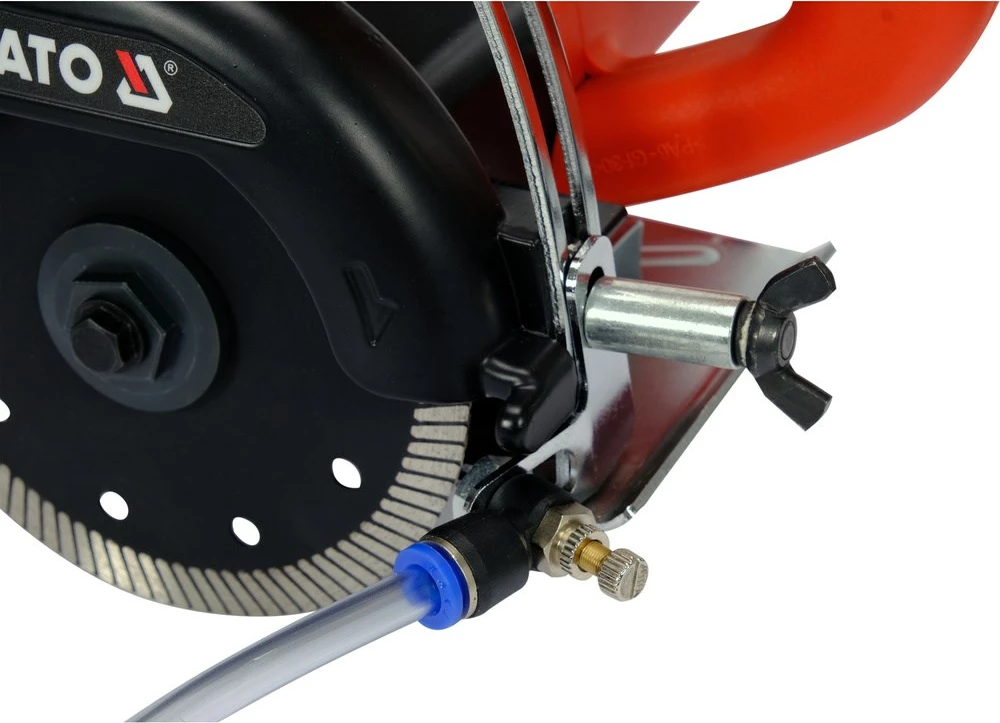 Prerës gurësh YATO YT-82159, 125mm, 1400W, portokalli/zi