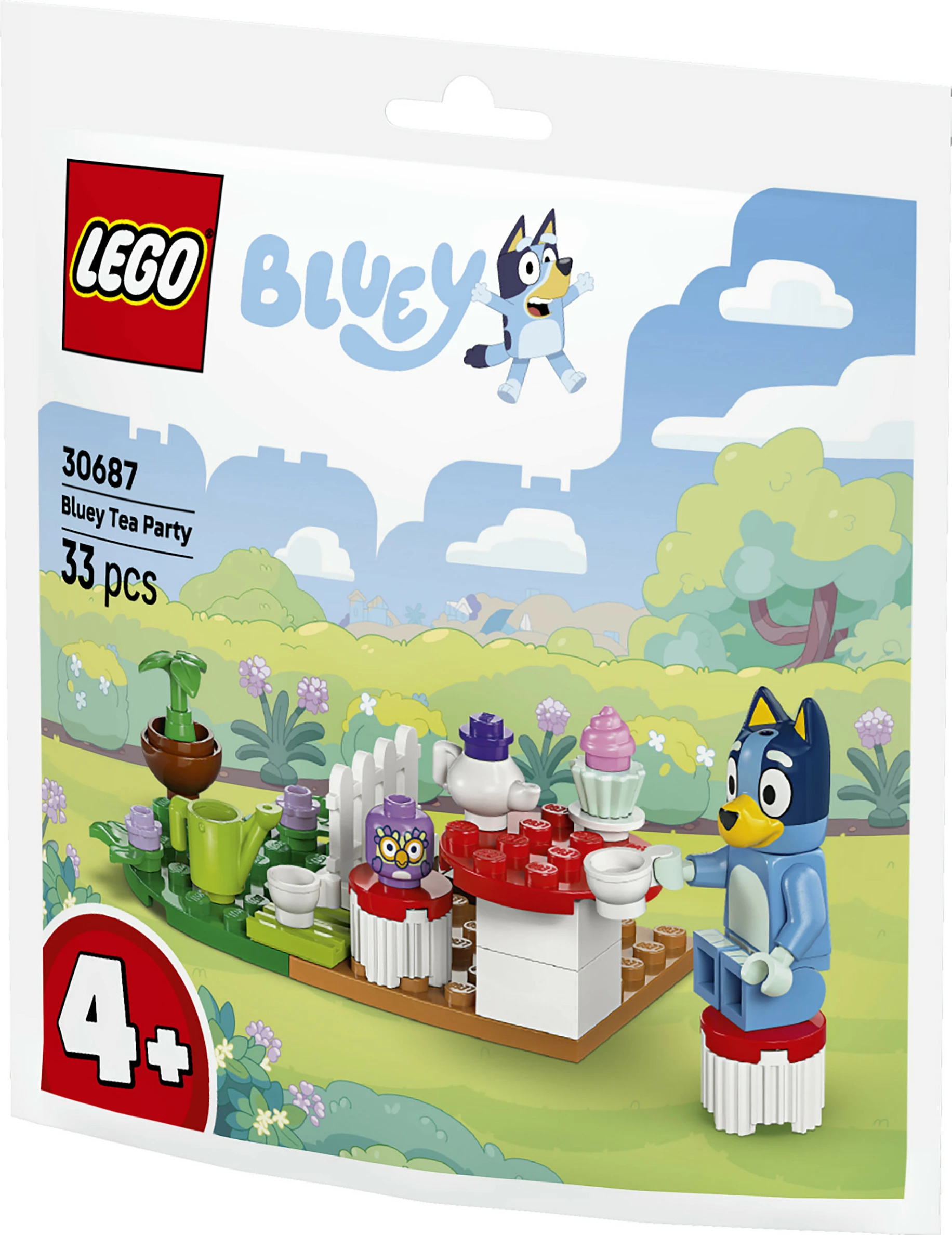 Set ndërtimi LEGO Bluey Tea Party 30687, 33 copë, 4+, multikolor