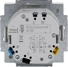 Prizë muri Schuko BUSCH-JAEGER BJ 3120 EUCB-84, FI-SCHUKOMAT, 16A 230V, IP20, e bardhë