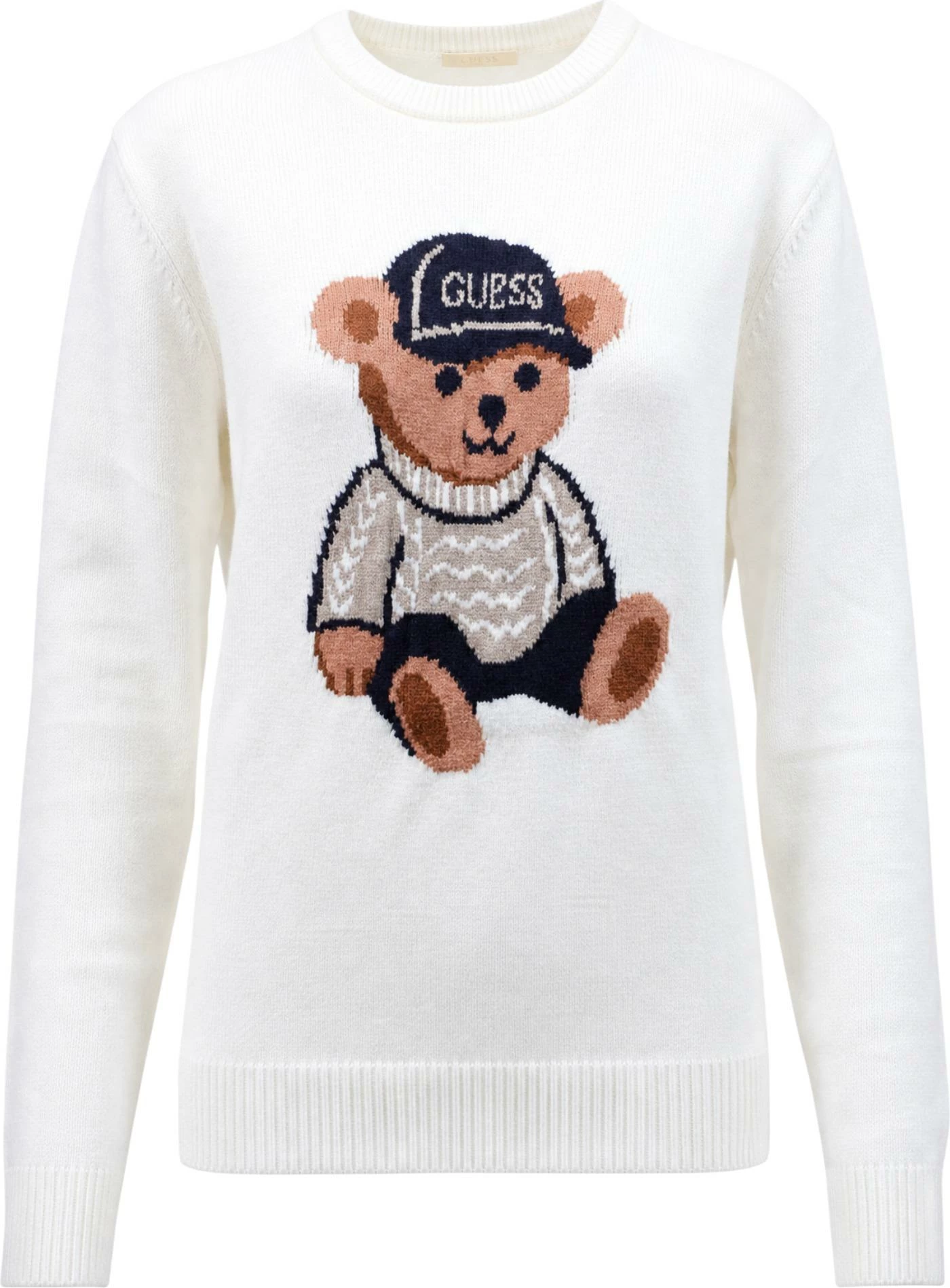 Xhemper për femra Guess Alicia Bear W6BR84 Z1927, i bardhë [Madhësia: S]
