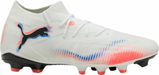 Atlete futbolli Puma për meshkuj, të bardha-portokalli