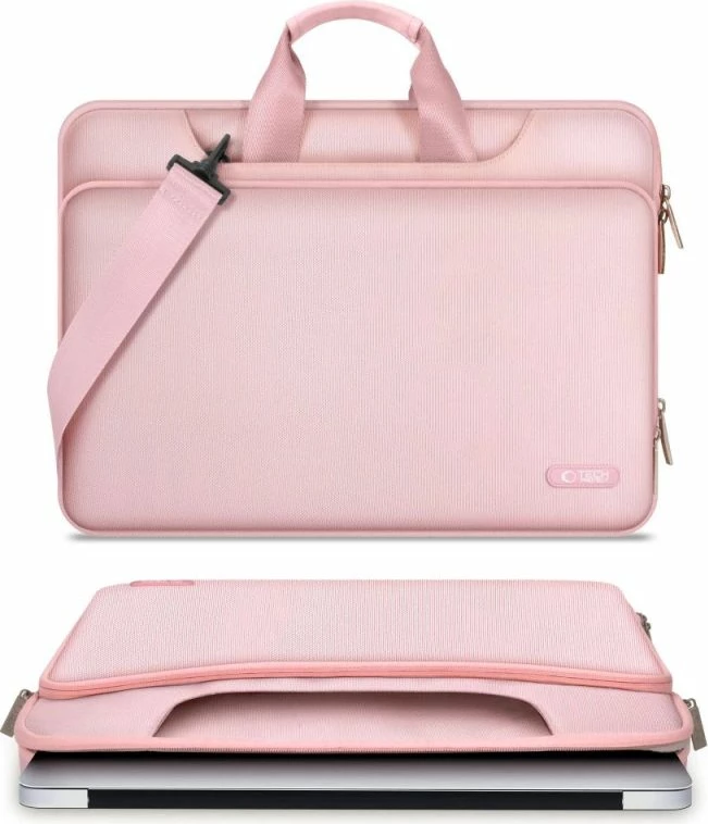 Çantë laptopi Tech-Protect Pocket 15-16, rozë