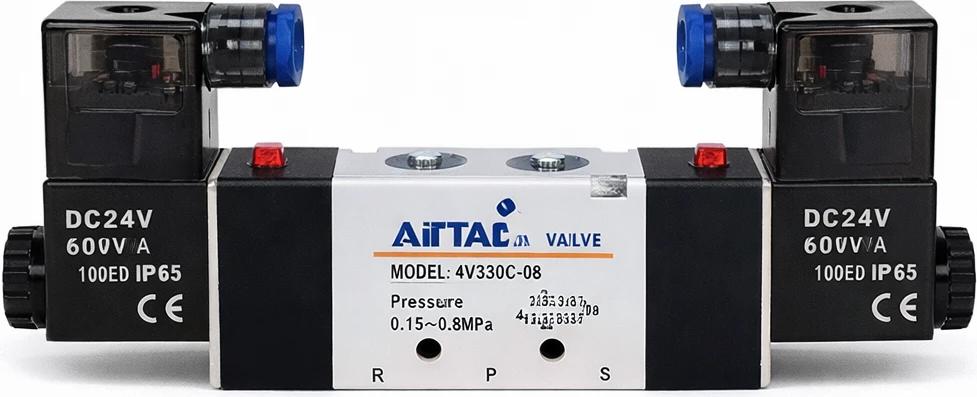 Valvul pneumatike solenoid 4V330-08 DC24V