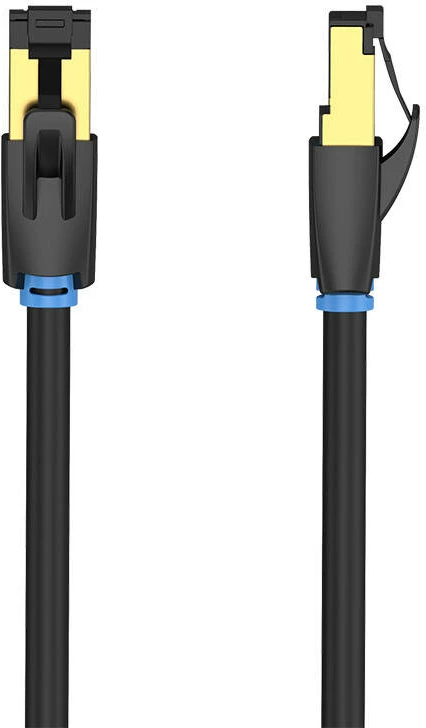 Kabllo rrjeti Vention IKABH CAT8, 2m, 40Gbps, e zezë