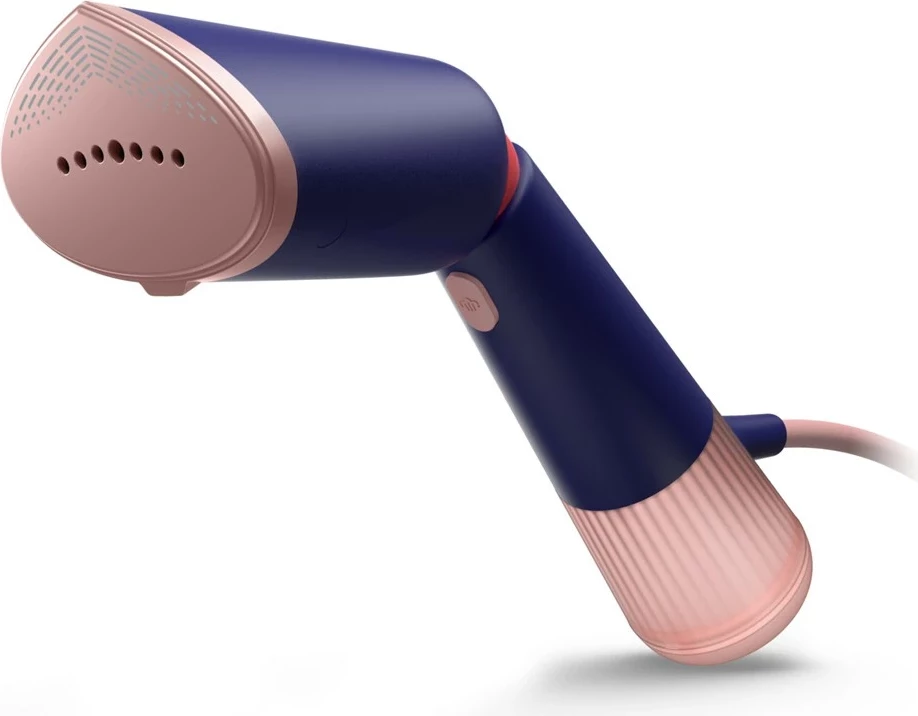 Hekur me avull dore Philips STH5030/20 1400W rezervuar 0.2L kabllo 2m, blu, set me dorezë dhe çantë