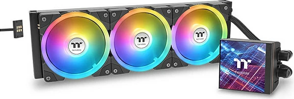 Kasë ftohëse me lëng Thermaltake MAGFloe 420 Ultra, 3x140mm, RGB, e zezë