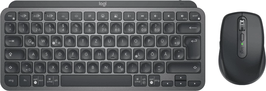 Set maus dhe tastierë, Logitech, MX Keys Mini Business / 920-011054, GER layout, e zezë