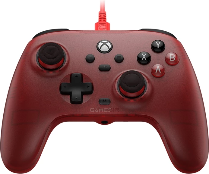 Kontrollues lojërash GameSir T7, me kabllo, për Xbox/PC, i kuq