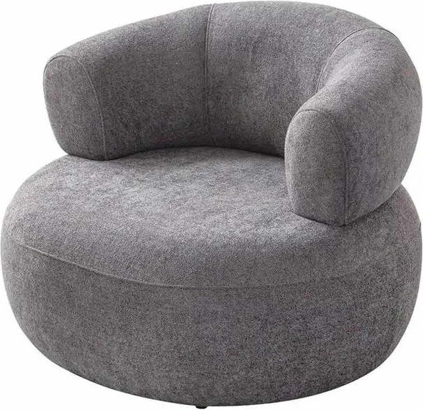 Karrige krahu Roma, ngjyrë gri e errët, Atelier del Sofa