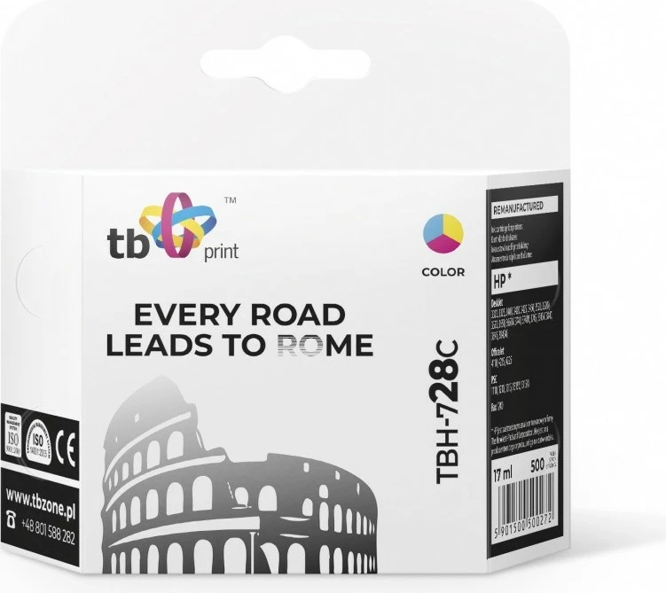Toner TB Print TBH-728C për HP, Color, 17 ml