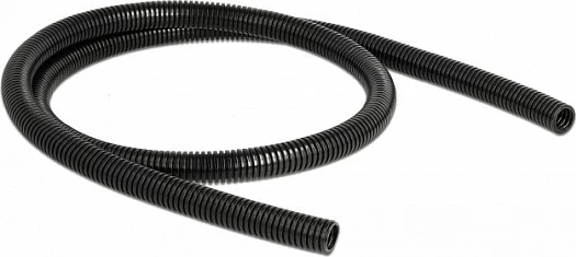 Gyp mbrojtës kabllosh DeLOCK, 1 m, Ø13 mm, plastikë, i zi