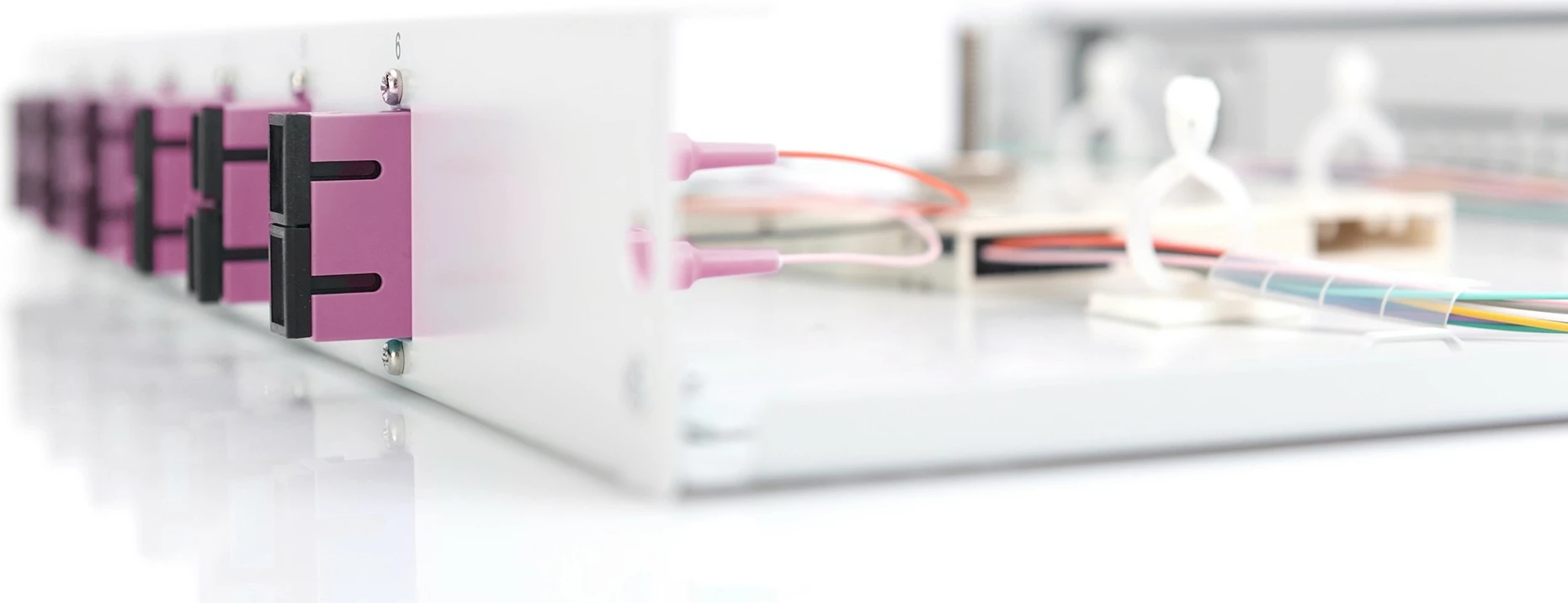 Kuti splice fiber optik Digitus, 1U, 6x SC DX, OM4, çelik, hiri