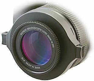 Konvertues makro Raynox DCR-250, montim snap-on 52-67mm, diametër montimi 43mm, me kuti dhe kapak, i zi
