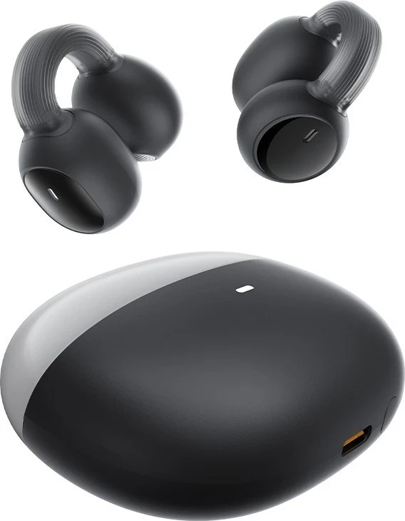Kufje Baseus AirGo 1 Ring, True Wireless Stereo, Bluetooth, Të zeza