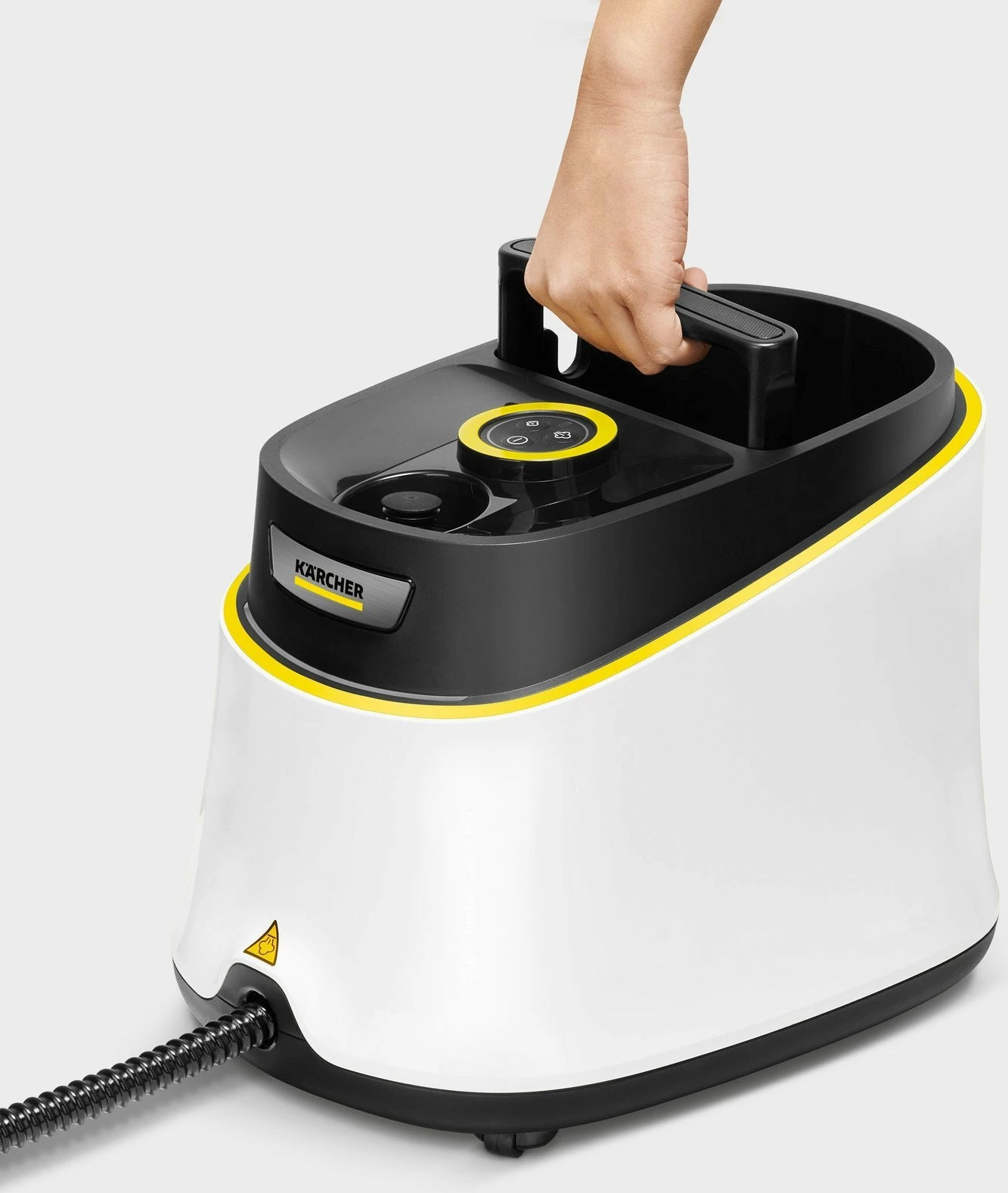 Pastrues me avull Karcher SC 3 Deluxe Textile Edition (1.513-435.0) 1900 W, 3.5 bar, rezervuar 1 L, i bardhë